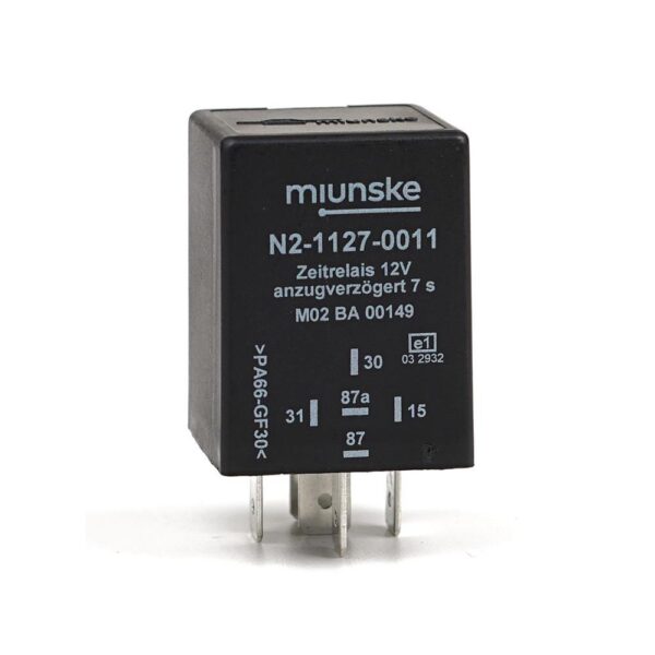 Zeitrelais 12V, 7s, anzugverzögert, potentialfrei