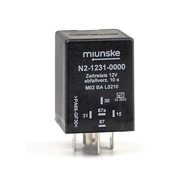 Switch-off Delayed Timer Relay 12V, 10sec, no dry contact