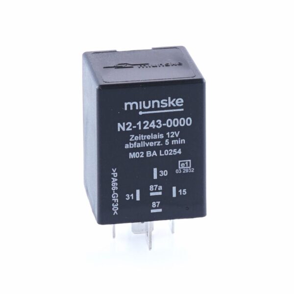 Switch-off Delayed Timer Relay 12V, 5min, no dry contact