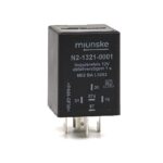 Impulsrelais 12V, NC 10A/NO 15A, 1s, abfallverzögert, nicht potentialfrei