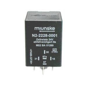 Zeitrelais 24V, 8s abfallverzögert, nicht potentialfrei, retriggerbar