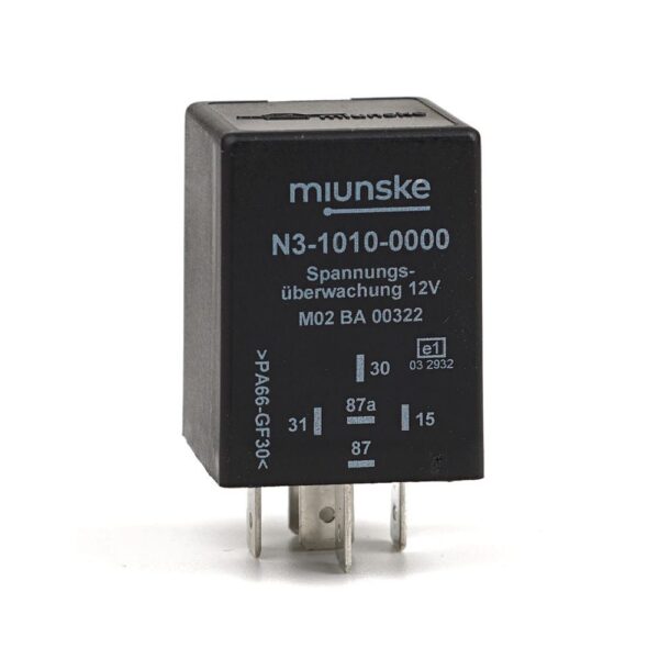 Spannungsüberwachung 12V, NC 10A/NO 15A, U(ein) 11V, U(aus) 10V
