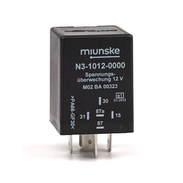 Voltage Monitoring Relay 12V, U(on) 12,8V, U(off) 12V, delayed