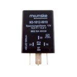 Spannungsüberwachung 12V, U(ein) 13,0 V, U(aus) 12,0V, einschaltverzögert 0,1s,  Wiedereinschaltsperrzeit 180s