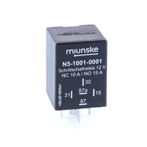 Schrittschaltrelais 12V, 10/15A, positiv getriggert