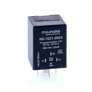 Frequenzrelais 12V, 15/10A, f(ein) 20Hz/f(aus) 10Hz