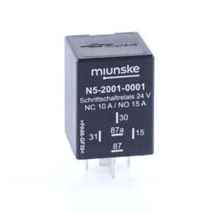 Schrittschaltrelais 24V, 10/15A, positiv getriggert