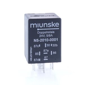 Doppelrelais 24V, 5/8A, 2Wechsler mit Diode kombiniert