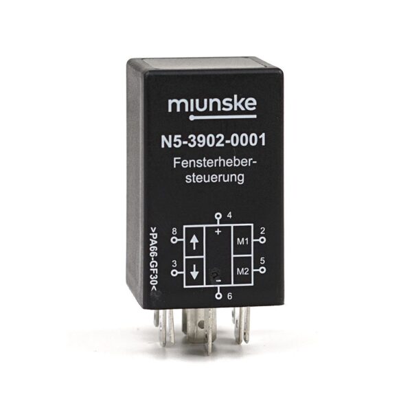 Window Control 9...30V, adjusted to 24VDC motor