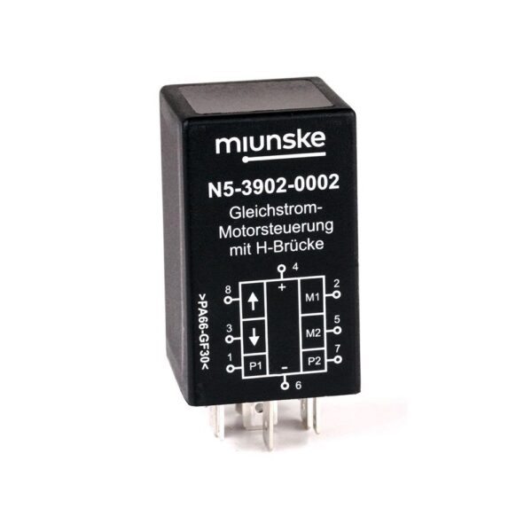 Gleichstrom-Motorsteuerung mit H-Brücke, 9-30V, 10A, integrierte Lernfunktion für Abschaltstrom