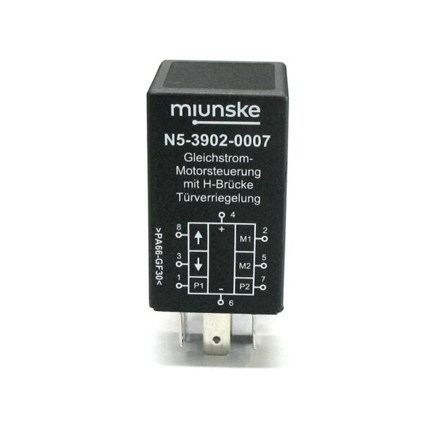 Gleichstrom-Motorsteuerung mit H-Brücke, 9-36V, 10A, integrierte Lernfunktion für Abschaltstrom, Türverriegelung