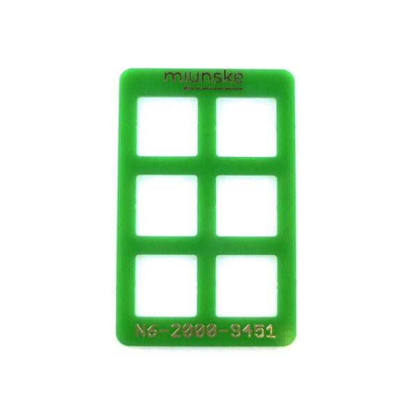 Positioning Aid for Doming Pad, for CAN Keypad 1/2G6