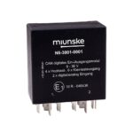 CAN I/O-Module 1G1, 9-36V, 2 x d/a Input, 4 x Power Output, 6 x Output