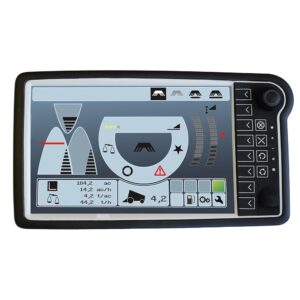 OPUS A8s Full, PClient, 12,1" TFT 1280x880 Pixel Touch, 2x CAN ISO 11898, 3x Video In, 4x Input, 3x Output