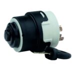 Ignition Starter Switch, single key code, for central closings, with “P” switch position