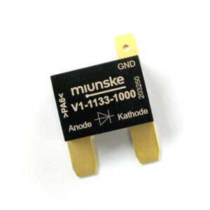 Trenndiode in MAXIVAL-Bauform, 80V, 25A, mit zusätzlichem Masseanschluss