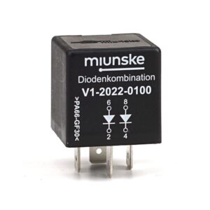 Diode Combination with 2 diodes, 3A, 1000V