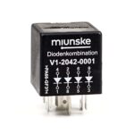 Diodenkombination 4-fach, 2A (3A-5s), 600V