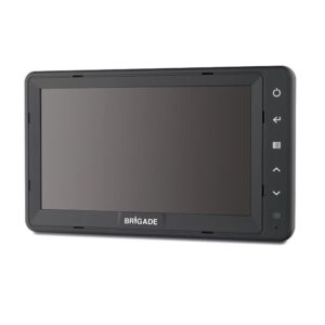 VBV-770FM 7" digital LCD monitor, 4 camera inputs