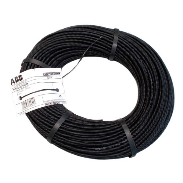Conduit NW 7,5 PA6, light profile, high flexible, slit on reel 100m