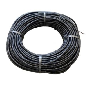 Wellrohr NW 7,5 PA6, Normalprofil, geschlitzt, Aufmachung 100m-Ringe