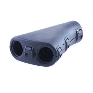 Hinged Conduit Joiner Y-shape, NW 10-8.5-8.5, black