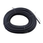 Wellrohr NW12, PP, geschlitzt-verschließbar, Aufmachung 50m-Ringe