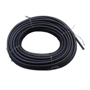 Wellrohr NW12, PP, geschlitzt-verschließbar, Aufmachung 50m-Ringe