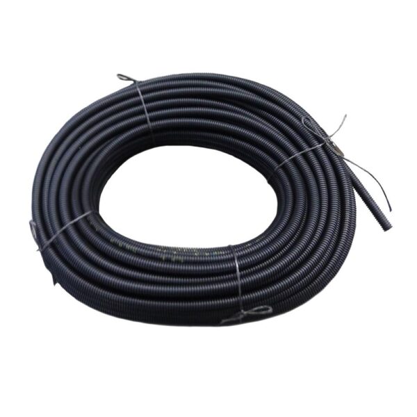 Wellrohr NW12, PP, geschlitzt-verschließbar, Aufmachung 50m-Ringe