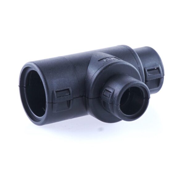 Hinged Conduit Joiner T-shape, NW 17-10-13, black