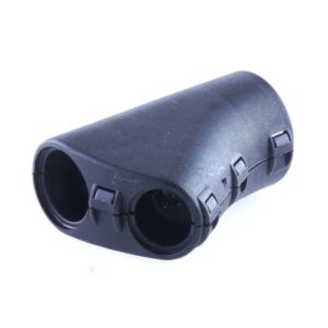 Hinged Conduit Joiner Y-shape, NW 17-13-10, black