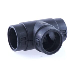 Hinged Conduit Joiner T-shape, NW 22-22-22, black