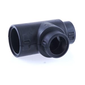 Hinged Conduit Joiner T-shape, NW 23-17-17, black