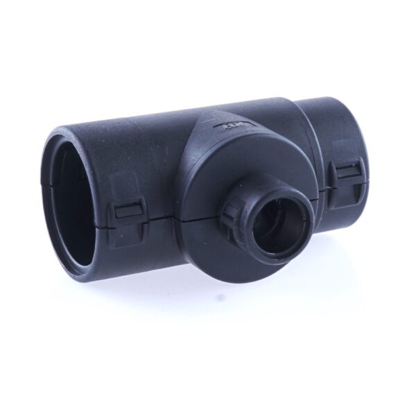 Hinged Conduit Joiner T-shape, NW 23-10-22, black