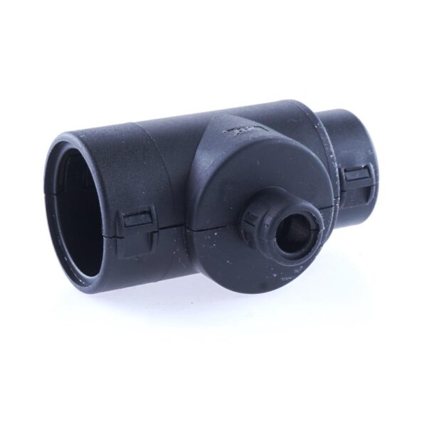 Hinged Conduit Joiner T-shape, NW 23-7.5-17, black