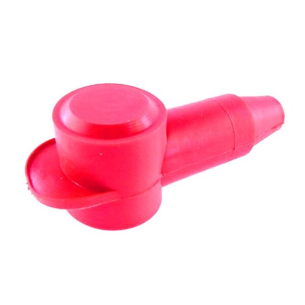 Gummipfeife, Leitungsdurchmesser 7,6mm, Kontaktdurchmesser 17mm, rot