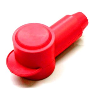 Gummipfeife, Leitungsdurchmesser 12,7mm, Kontaktdurchmesser 26mm, rot