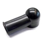 terminal insulation boot, cable diameter 15.9 mm, contact diameter 21.8 mm, black