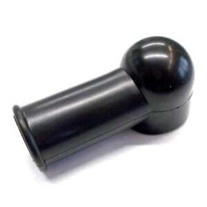 Gummipfeife, Leitungsdurchmesser 15,9mm, Kontaktdurchmesser 21,8mm, schwarz