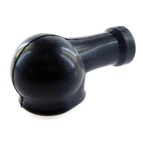 starter protection cap, diameter 25mm, cable inlet 12mm, black