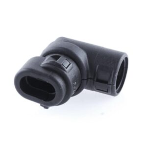 Wellrohranschluss für AMP Superseal, 90°, NW 10, 2-polig, CI12-90-AS2