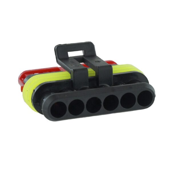 Superseal 1,5mm, Buchsengehäuse, 6-polig