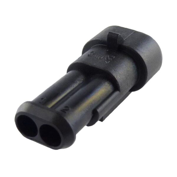 Superseal 1,5mm, Stiftgehäuse, 2-polig