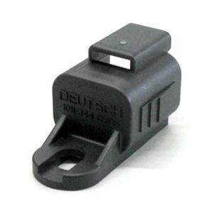 Verschlusskappe für 2-poliges Buchsengehäuse DT06-2S, schwarz