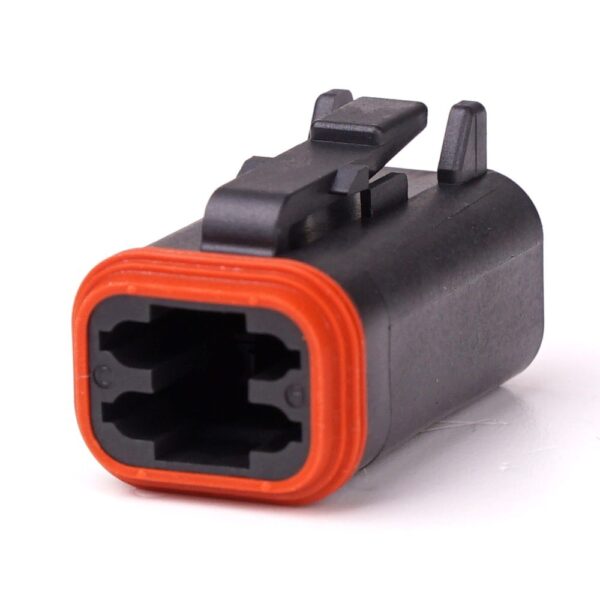 Socket Plug 4way, DT06-series, black