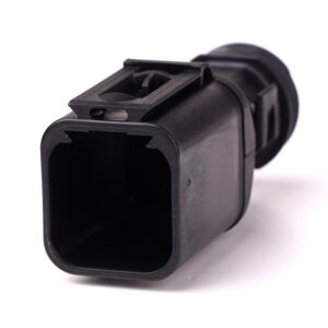 Backshell for DT04-6P, 180°, with strain relief