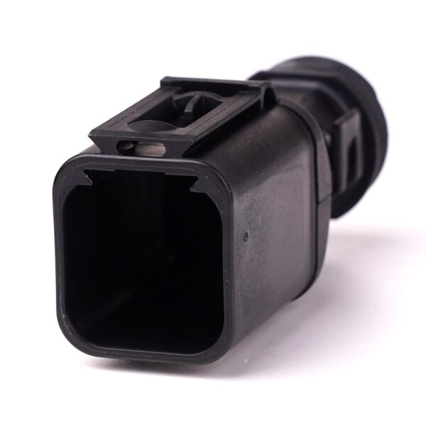 Backshell for DT04-6P, 180°, with strain relief