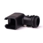 Backshell for DT06-6S, 90°, with strain relief