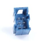 JPT-Messerleiste, 6-polig (3×2), PFT, Kodierung A, blau