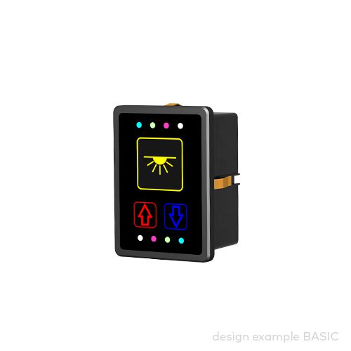 Bedienpanel pilot® 3.3, 3 Bedien-/Anzeigefelder, inkl. einer XL-Taste